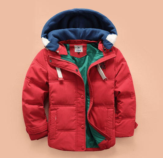 Children's down jacket boy new Korean version of the thickening down jacket in the children's winter clothing - Mubimart