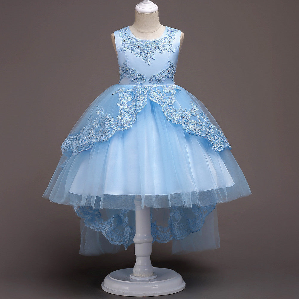 Children's dresses princess dresses - Mubimart - Girl Dress 