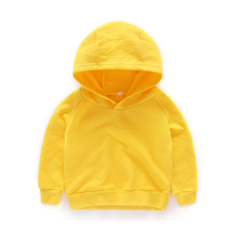 Children's hooded Pullover Sweater autumn boys' Top Girls' Autumn - Mubimart -  