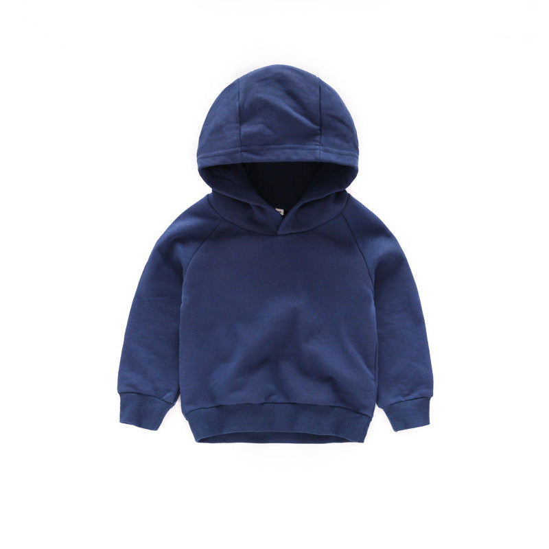 Children's hooded Pullover Sweater autumn boys' Top Girls' Autumn - Mubimart -  