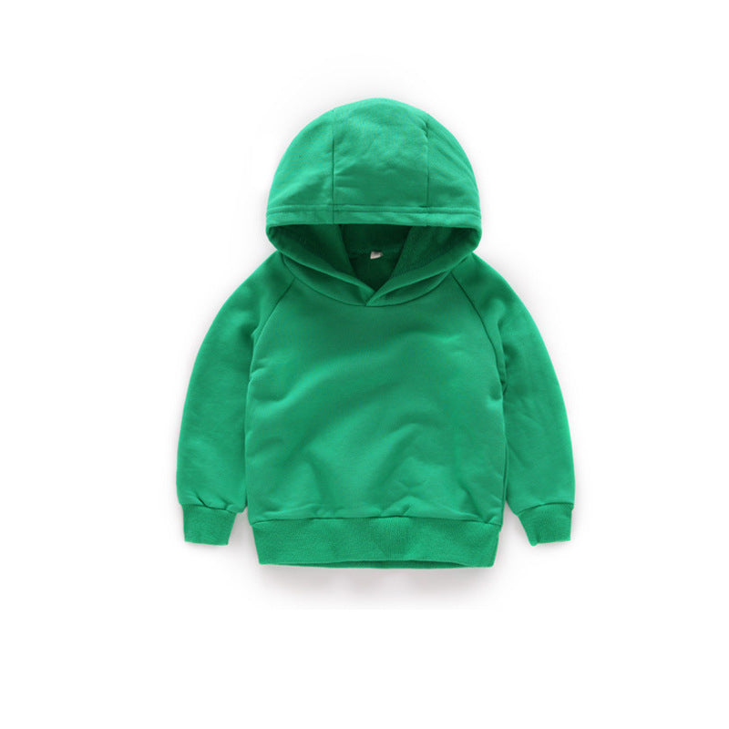 Children's hooded Pullover Sweater autumn boys' Top Girls' Autumn - Mubimart -  