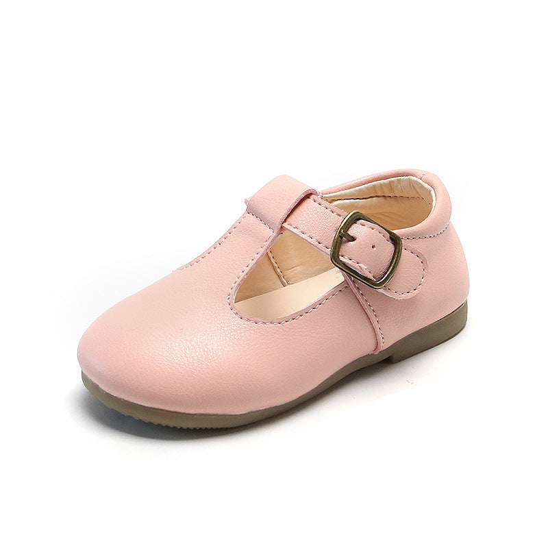 Children's pea shoes versatile single shoes baby shoes - Mubimart -  