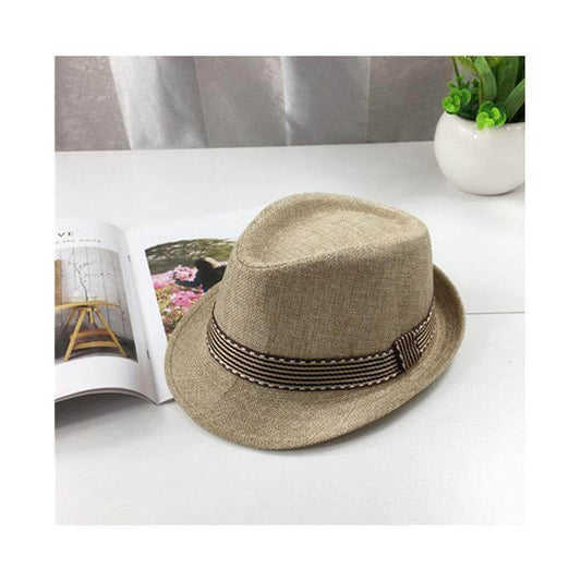 Children's performance jazz straw hat - Mubimart
