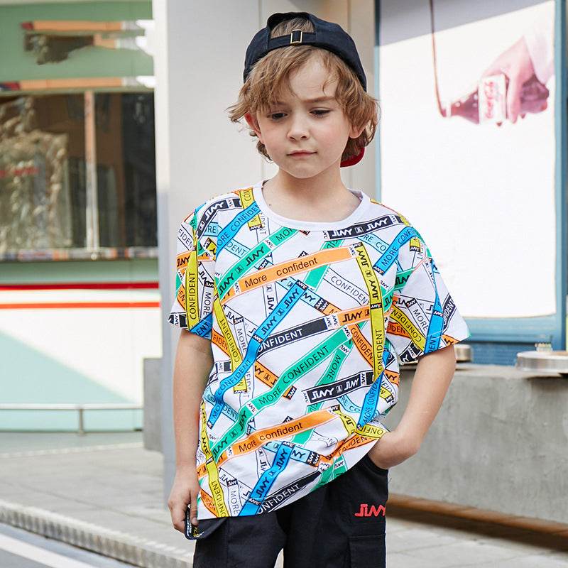 Children's printed T-shirt - Mubimart