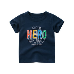 Children's printed T-shirt - Mubimart - Boys T-shirt 