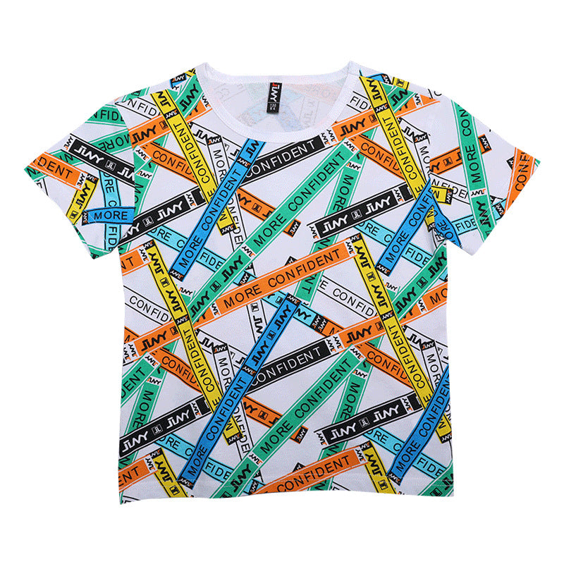 Children's printed T-shirt - Mubimart -  