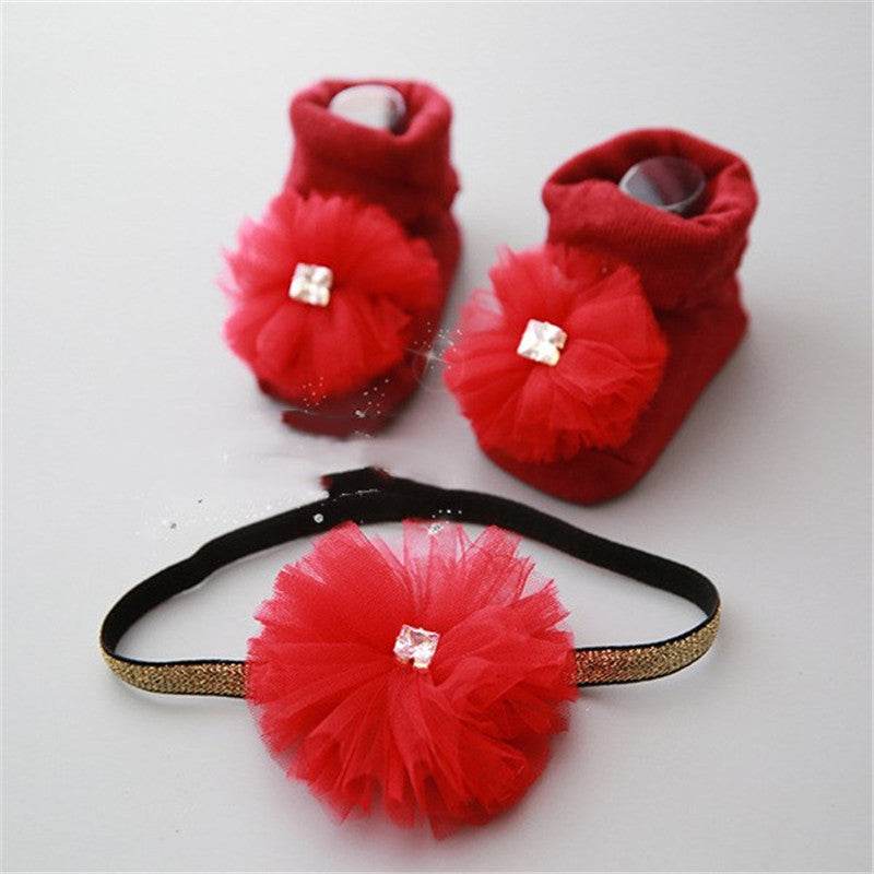 Children's short socks headband accessories - Mubimart