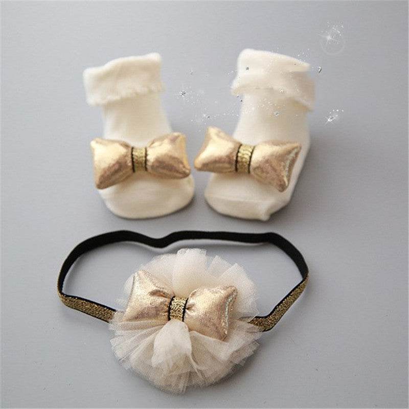 Children's short socks headband accessories - Mubimart