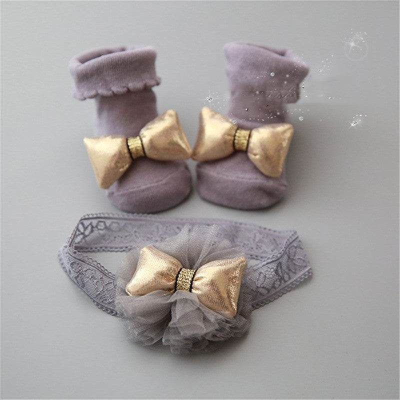 Children's short socks headband accessories - Mubimart