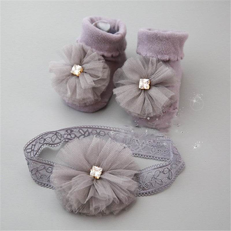 Children's short socks headband accessories - Mubimart