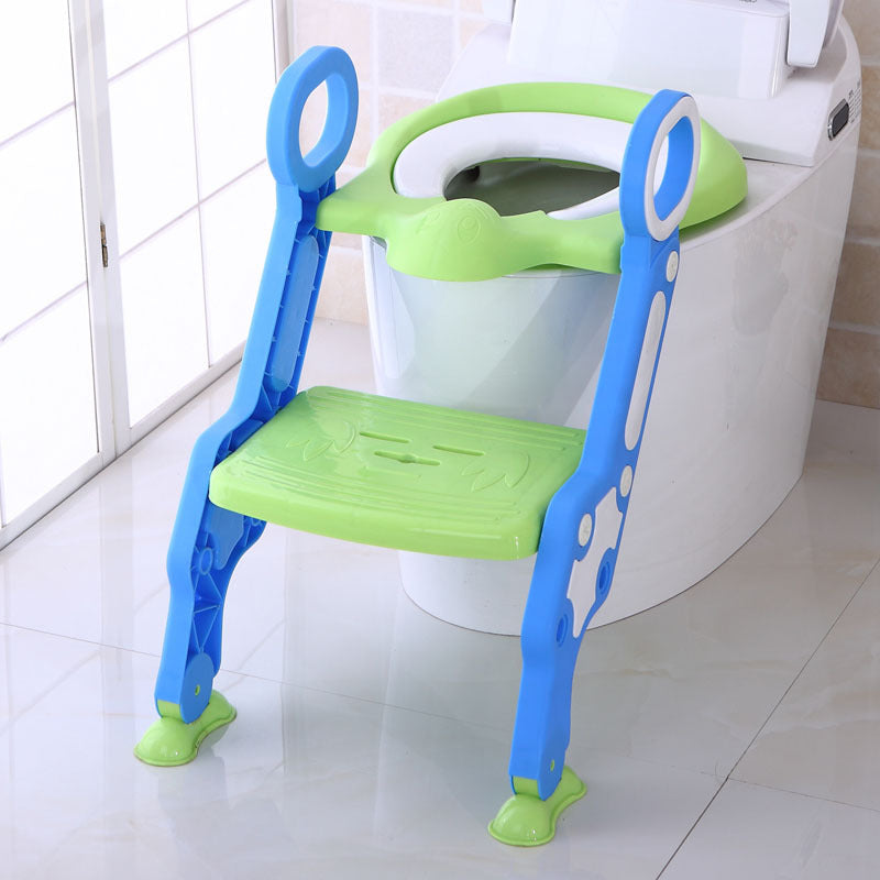 Children's stepped toilet toilet ladder - Mubimart -  