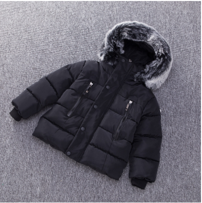 Children's thick cotton jacket - Mubimart -  