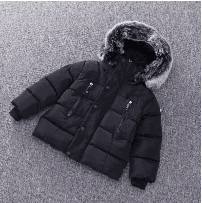 Children's thick cotton jacket - Mubimart