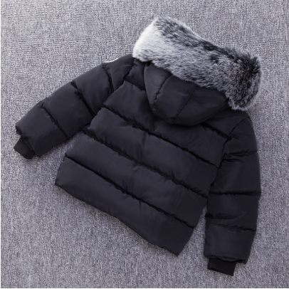 Children's thick cotton jacket - Mubimart -  