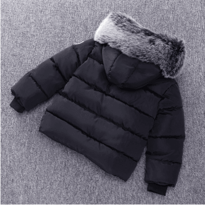 Children's thick cotton jacket - Mubimart