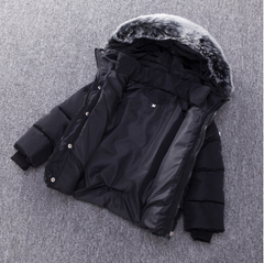 Children's thick cotton jacket - Mubimart -  