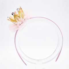 Children's tiara female baby crown headband - Mubimart -  