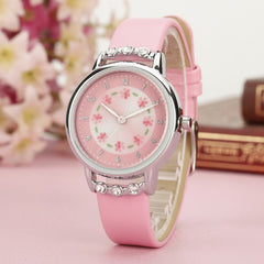 Children watch girl waterproof quartz watch - Mubimart -  