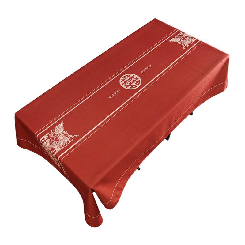 Chinese Cotton And Linen Tablecloth Wedding Tablecloth - Mubimart