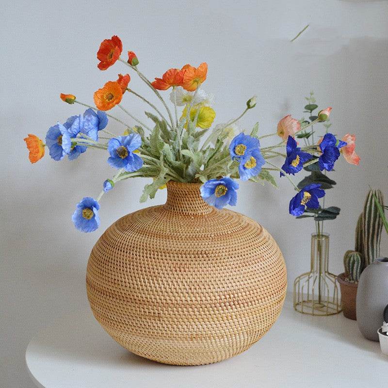 Chinese Fine Vintage Furniture Flower Baskets Entryway Ornaments - Mubimart