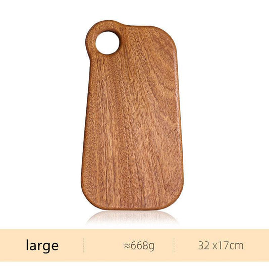 Chopping Board Ebony Solid Wood Cutting Board Kitchen Household Cutting Board - Mubimart