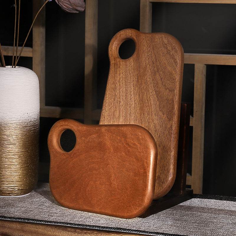 Chopping Board Ebony Solid Wood Cutting Board Kitchen Household Cutting Board - Mubimart