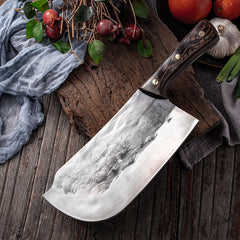 Chopping Knife Thickening Bone-chopping Knife Forging Old Kitchen Knife - Mubimart -  