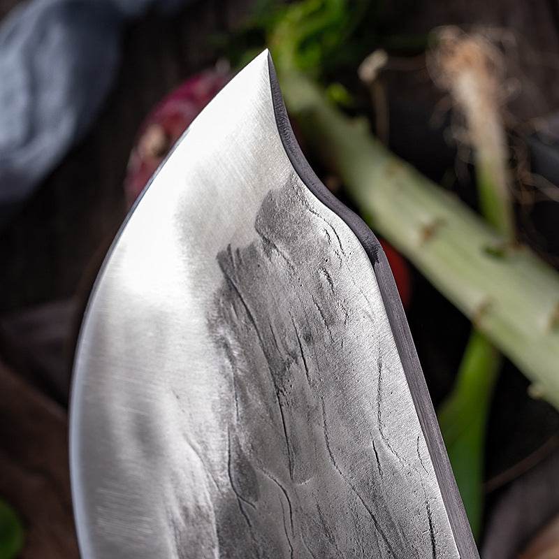 Chopping Knife Thickening Bone-chopping Knife Forging Old Kitchen Knife - Mubimart