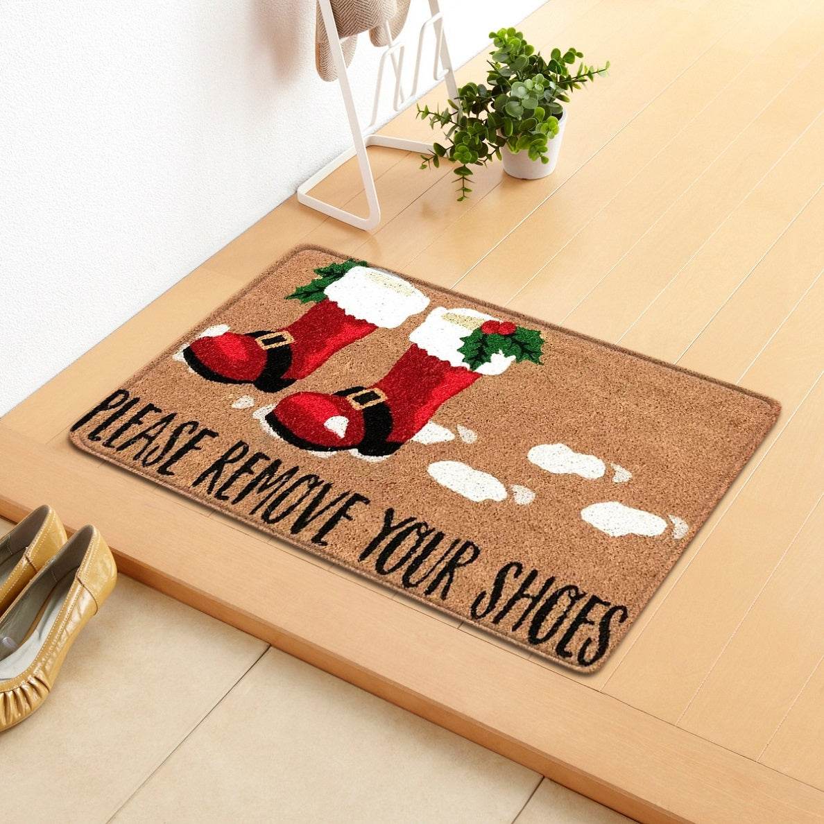 Christmas Carpet Hot Sale Floor Mat Bathroom Living Room Rug - Mubimart