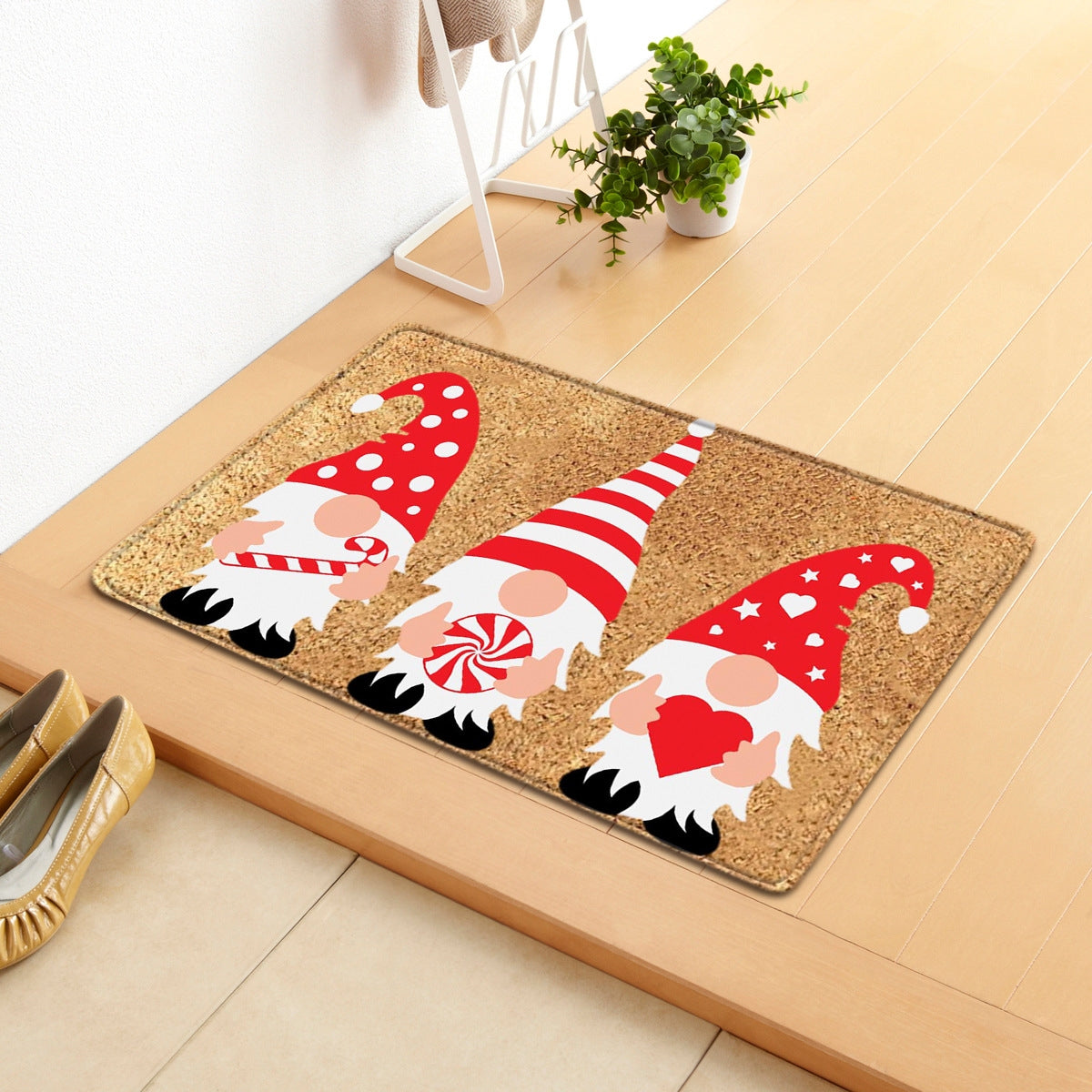 Christmas Carpet Hot Sale Floor Mat Bathroom Living Room Rug - Mubimart -  