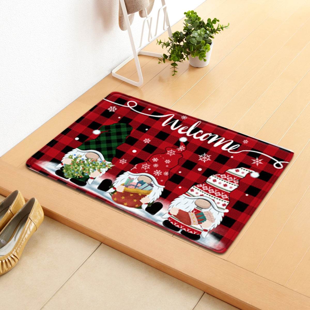 Christmas Carpet Hot Sale Floor Mat Bathroom Living Room Rug - Mubimart
