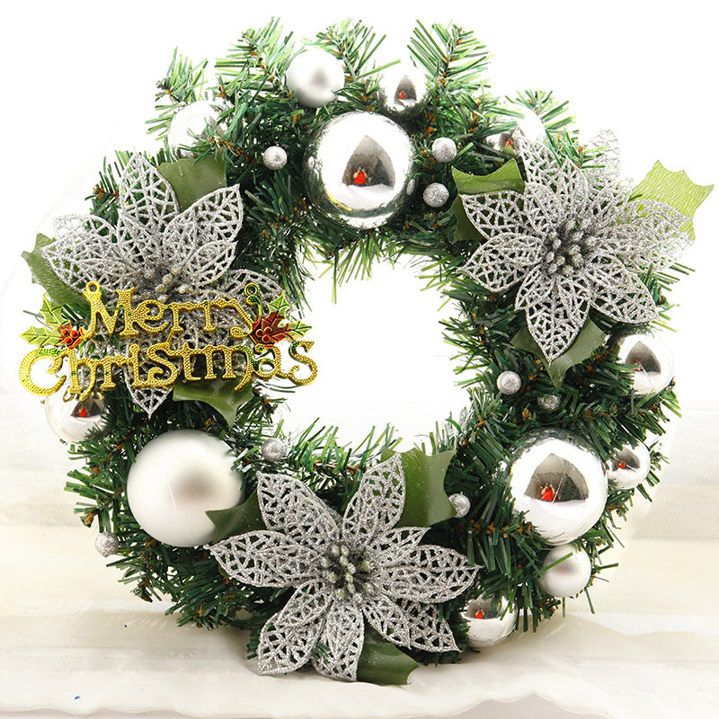 Christmas Decorations Christmas Wreath Home Decor For Home Garden Decorations Mall Door Decoration - Mubimart -  