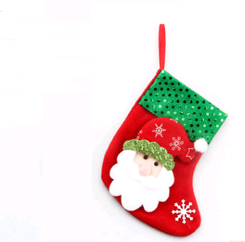 Christmas Decorations Santa Claus Socks Christmas Tree Pendant Christmas Socks Gift Bag Christmas Bag - Mubimart