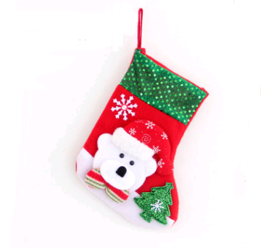 Christmas Decorations Santa Claus Socks Christmas Tree Pendant Christmas Socks Gift Bag Christmas Bag - Mubimart -  