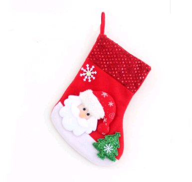 Christmas Decorations Santa Claus Socks Christmas Tree Pendant Christmas Socks Gift Bag Christmas Bag - Mubimart -  