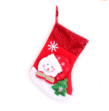 Christmas Decorations Santa Claus Socks Christmas Tree Pendant Christmas Socks Gift Bag Christmas Bag - Mubimart -  