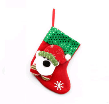 Christmas Decorations Santa Claus Socks Christmas Tree Pendant Christmas Socks Gift Bag Christmas Bag - Mubimart
