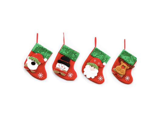 Christmas Decorations Santa Claus Socks Christmas Tree Pendant Christmas Socks Gift Bag Christmas Bag - Mubimart