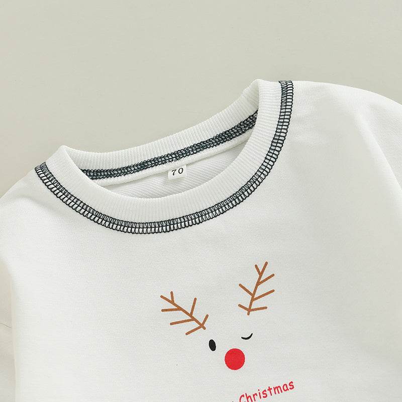 Christmas Dress Baby Two Piece Set - Mubimart