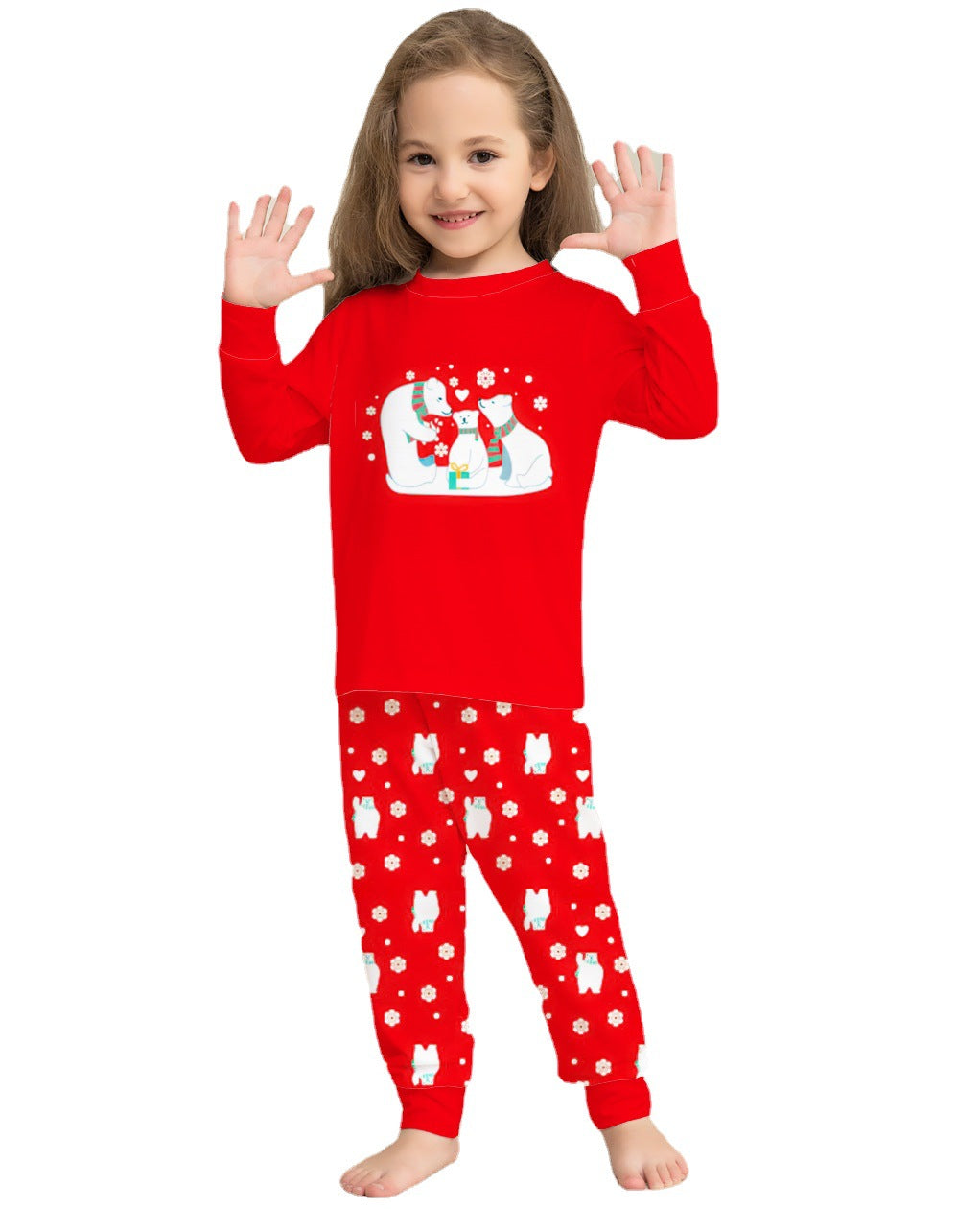 Christmas Family Pajamas Matching Sets Christmas Sleepwear Parent-Child Pjs Outfit For Christmas Holiday Xmas Party - Mubimart -  