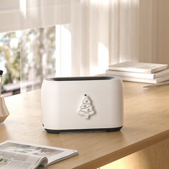 Christmas Flame Humidifier Ultrasonic Remote Control Desktop Humidification - Mubimart -  