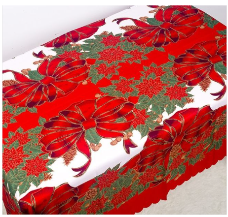 Christmas Tablecloth Creative European Tablecloth Decoration - Mubimart -  