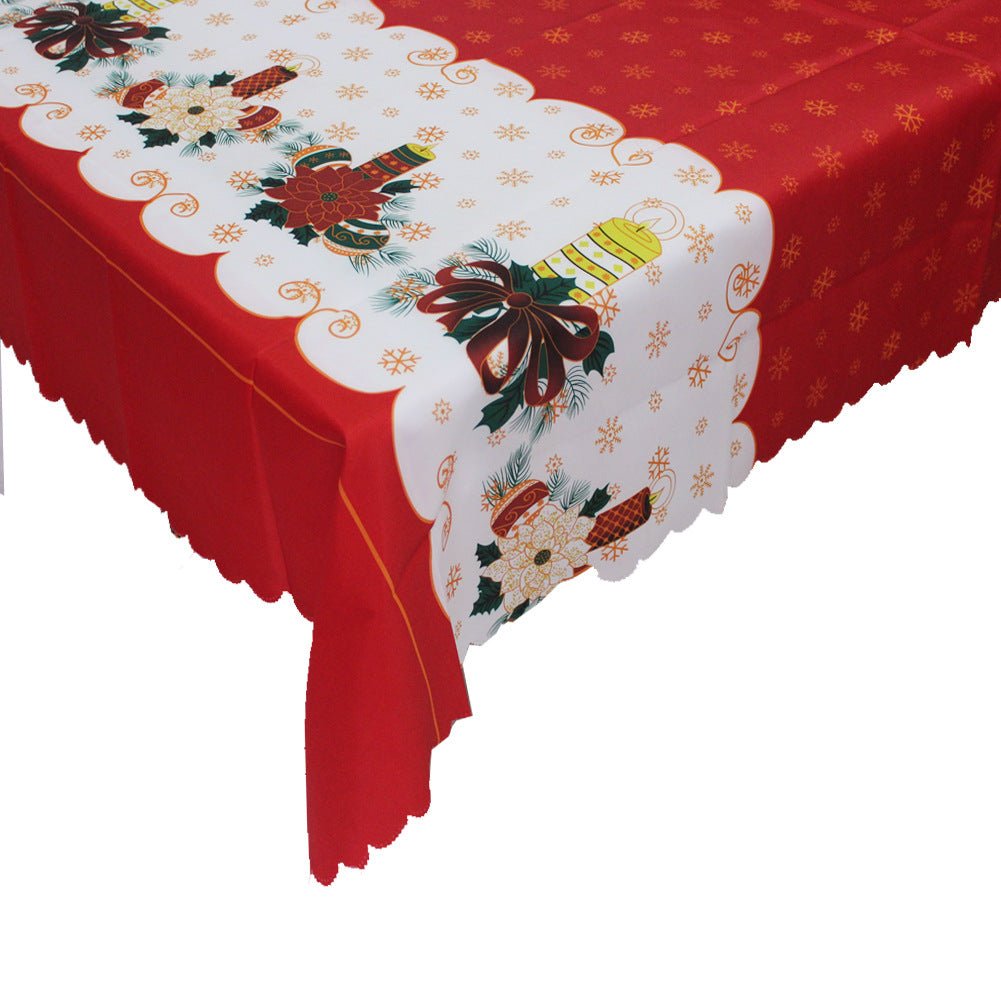 Christmas Tablecloth Creative European Tablecloth Decoration - Mubimart -  