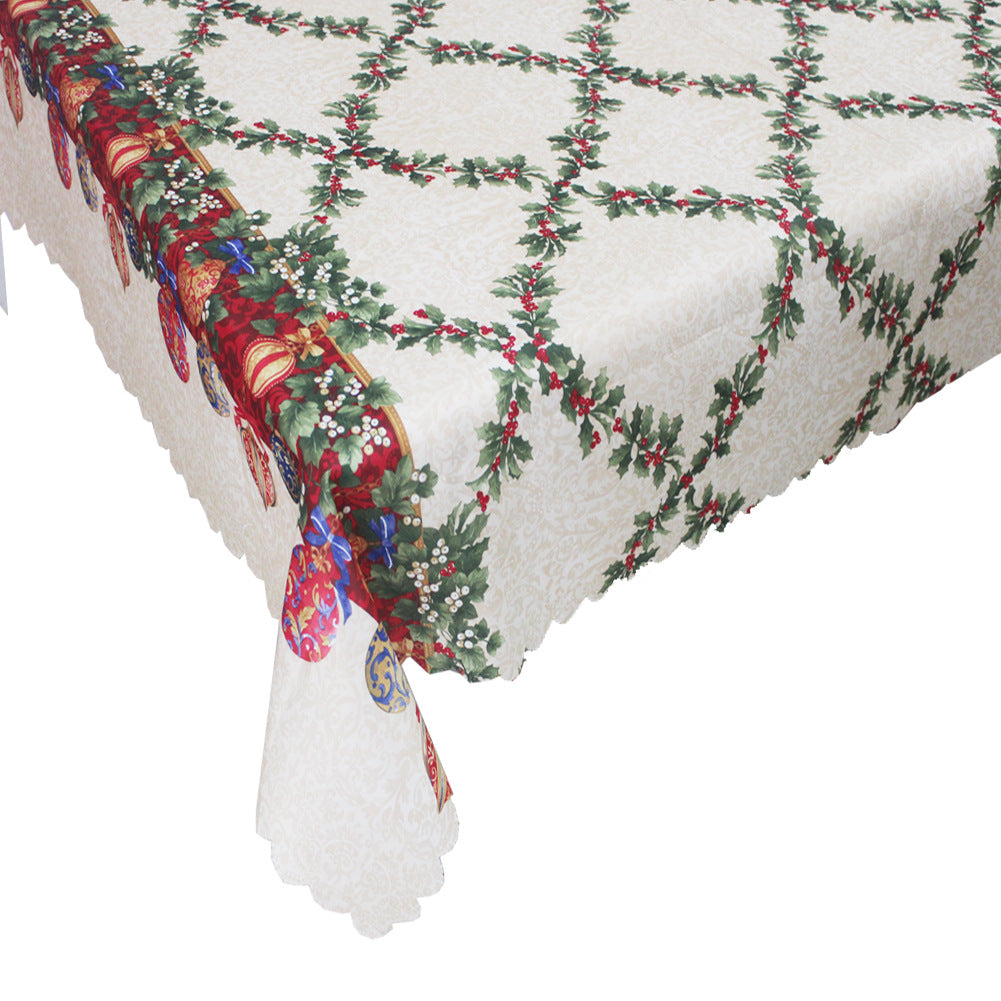 Christmas Tablecloth Creative European Tablecloth Decoration - Mubimart -  