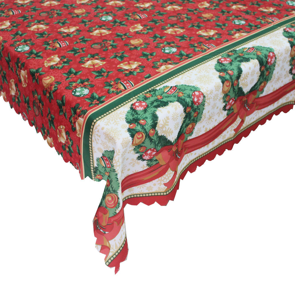 Christmas Tablecloth Creative European Tablecloth Decoration - Mubimart -  