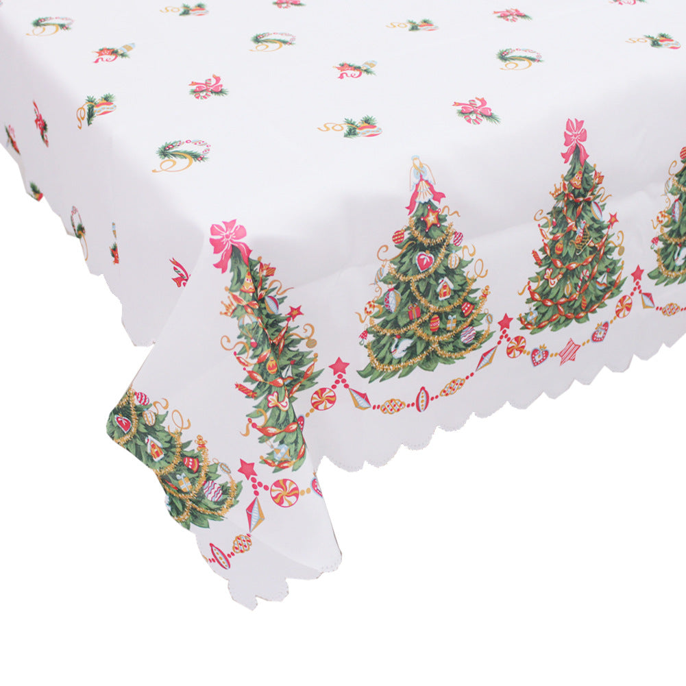 Christmas Tablecloth Creative European Tablecloth Decoration - Mubimart -  