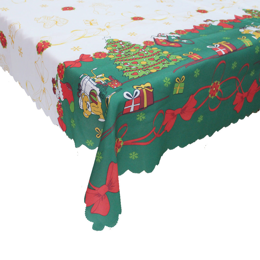 Christmas Tablecloth Creative European Tablecloth Decoration - Mubimart -  