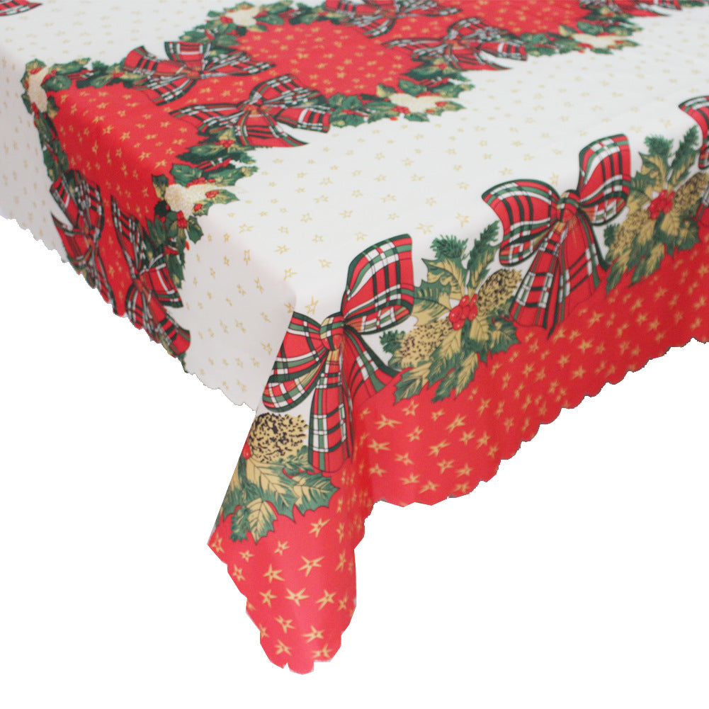 Christmas Tablecloth Creative European Tablecloth Decoration - Mubimart -  