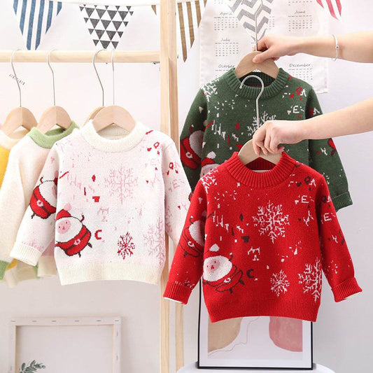 Christmas snowflake sweater - Mubimart