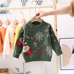 Christmas snowflake sweater - Mubimart -  